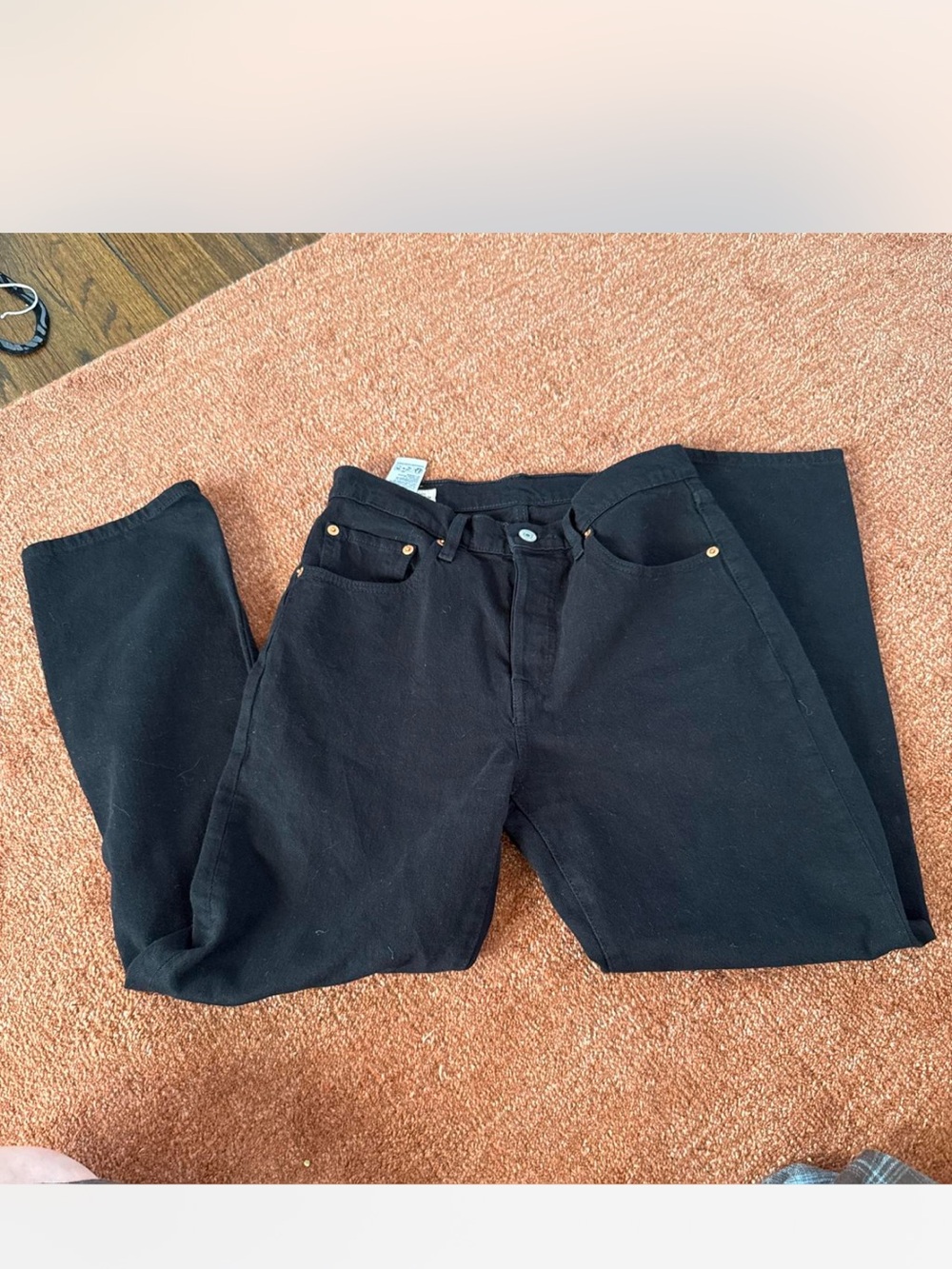 Levi's Black Women's Straight-Leg Jeans